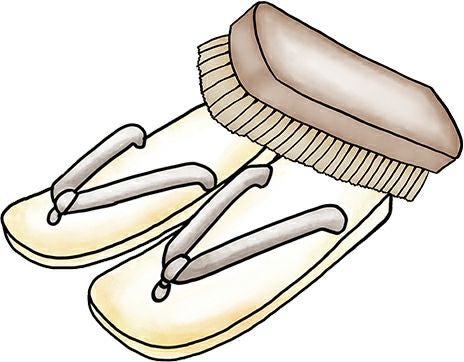 雪駄のお手入れ方法