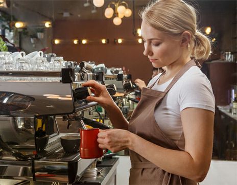 カフェエプロン