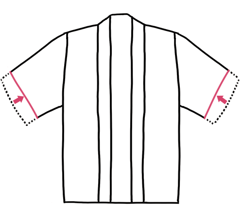 袖丈直し