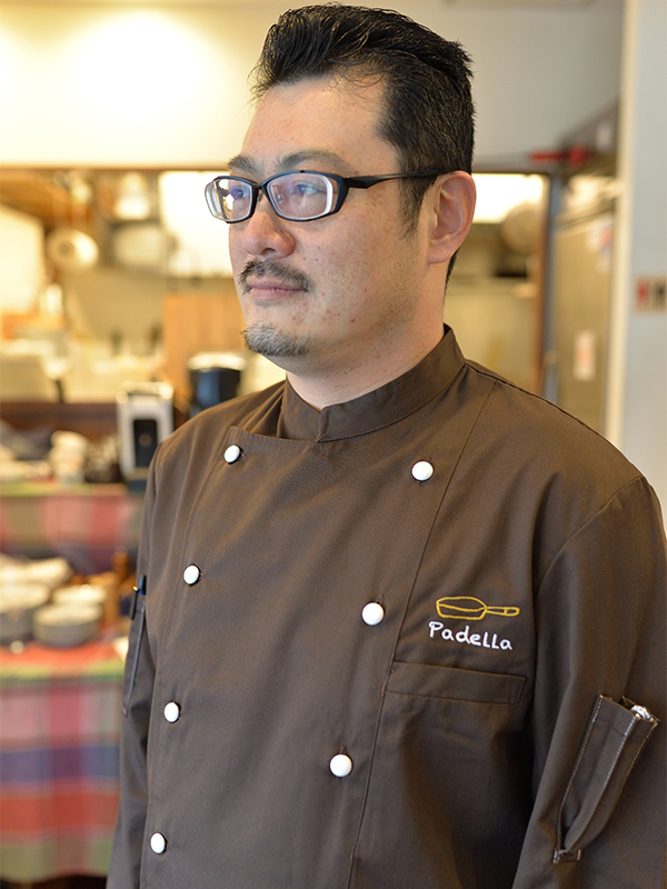 ロゴ入りコックコート