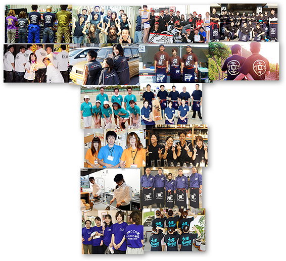 全てのお店にチームワークを