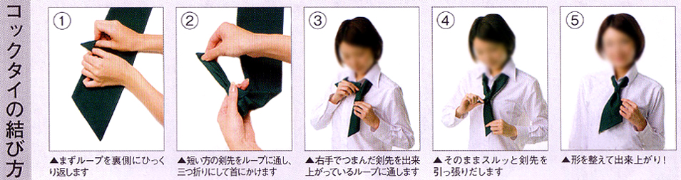 コックタイの縛り方