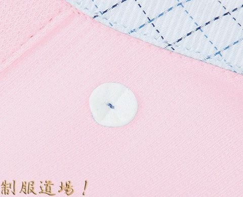 ボタンダウンの裏側はこんな感じで補強！