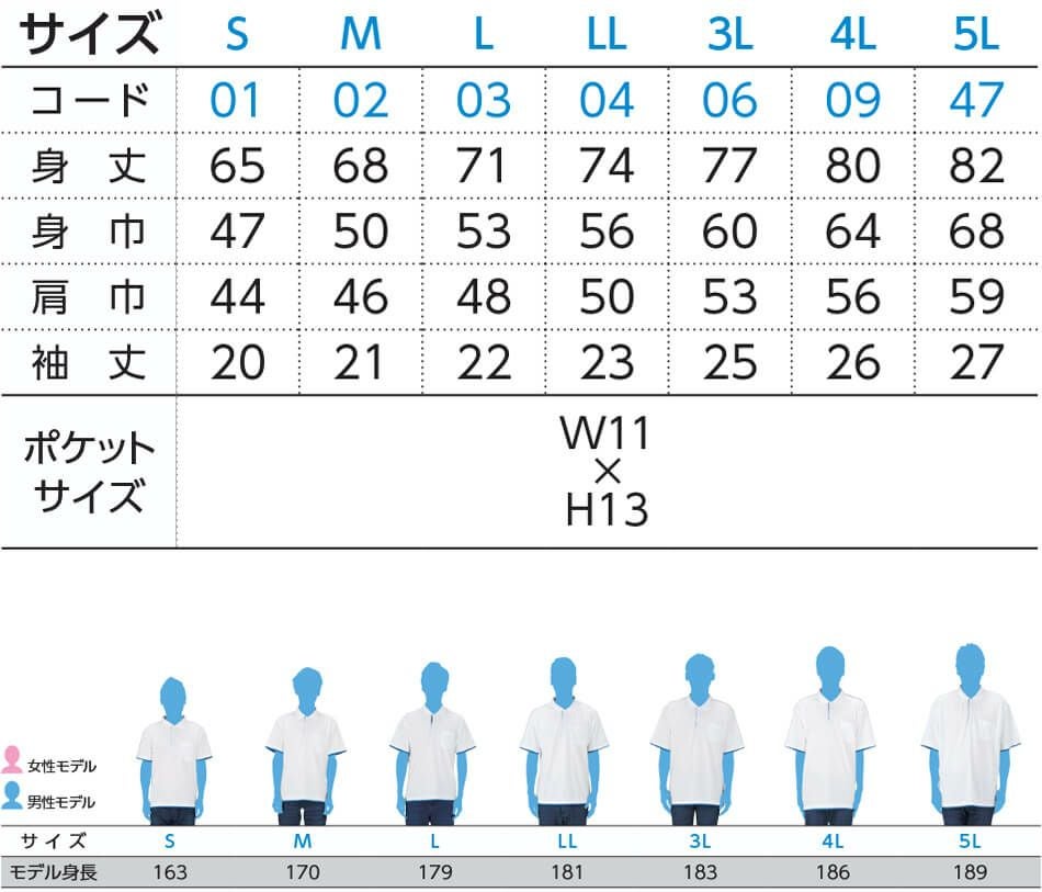サイズ表