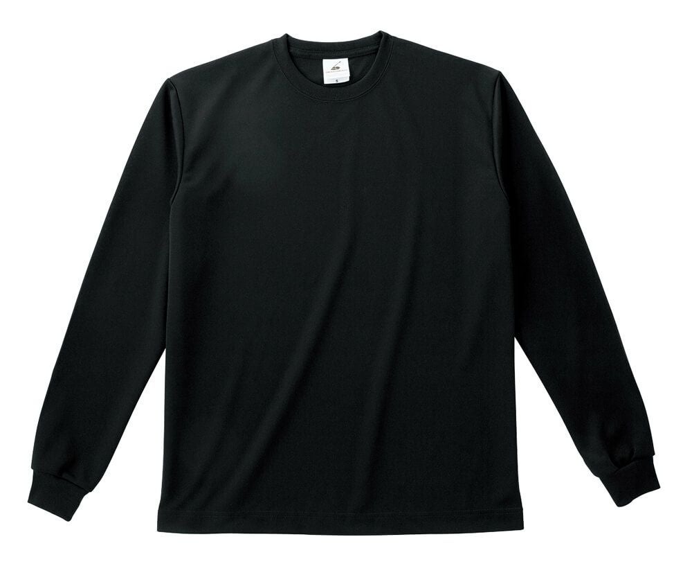 FR2GOLF ブラックロンT サイズL サンプル品 ドライ素材】長袖Tシャツ（吸汗速乾・BIGサイズ6Lあり） [FLC-POL205