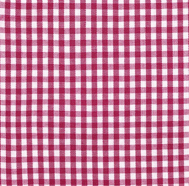 チェック柄のアップ写真