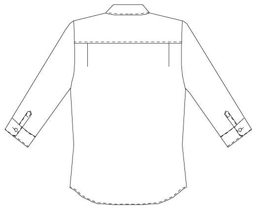 背中のイラスト