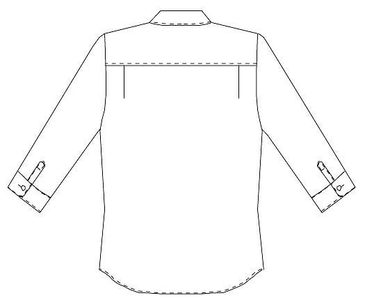 背中のイラスト画像