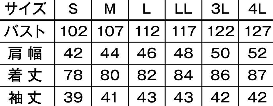 サイズ表