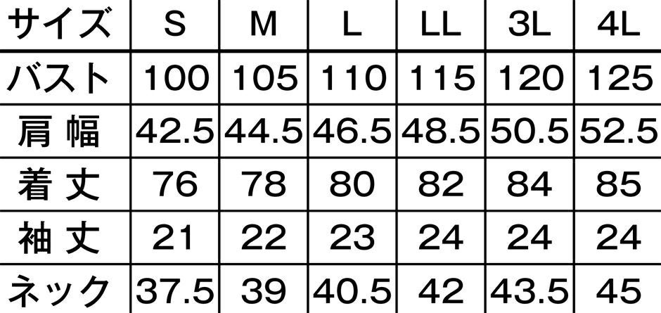 サイズ表