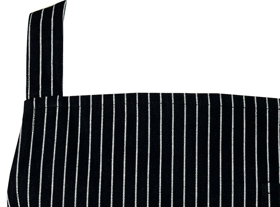 ストライプ生地のアップ写真