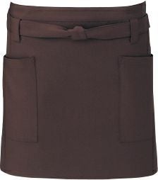 ARB-T6231　【ソムリエ】業務用エプロン ＃ブラウン