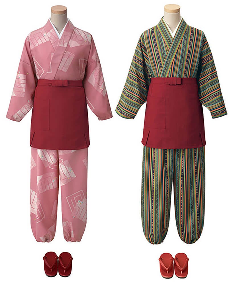 ＃エンジ OD27／前掛けエプロン