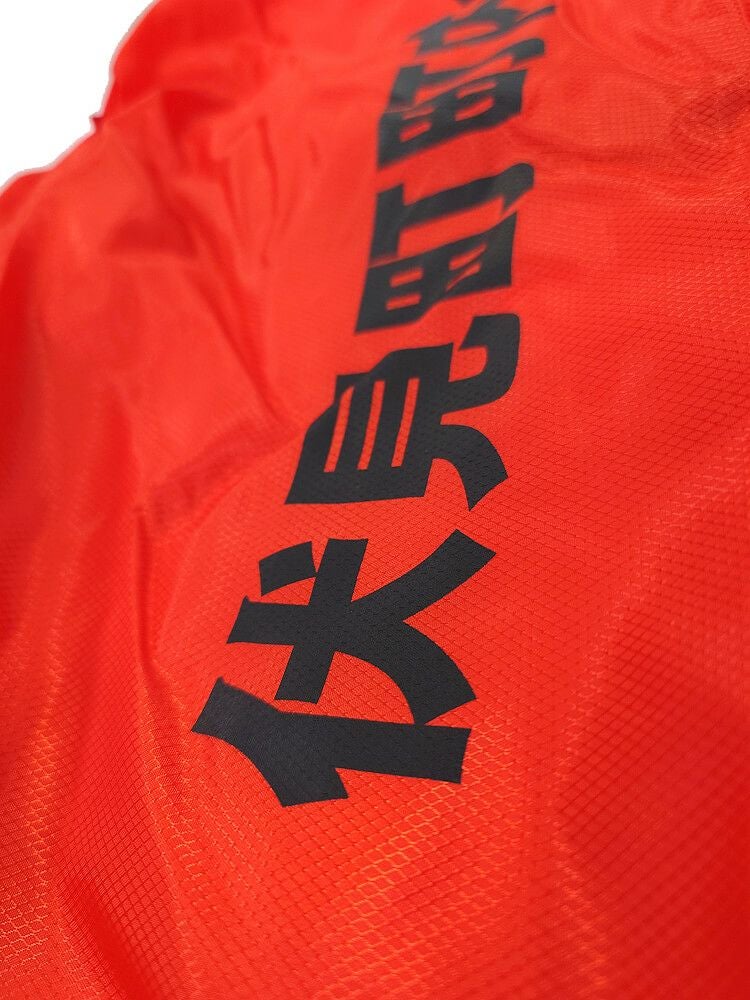 収納フード】業務用スタッフジャンパー [FLC-NBR020]│名入れロゴ刺繍