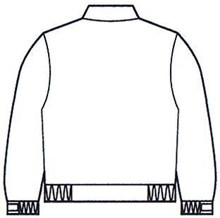 背中のイラスト画像