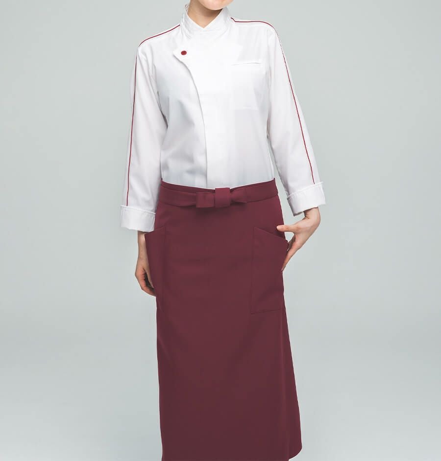 コックコート着用写真