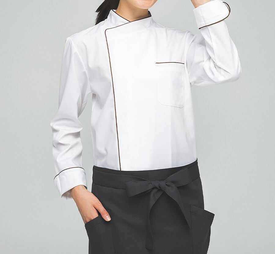 ショップコート着用写真