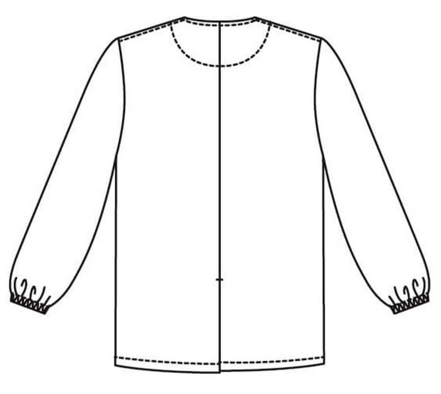 背中シルエット