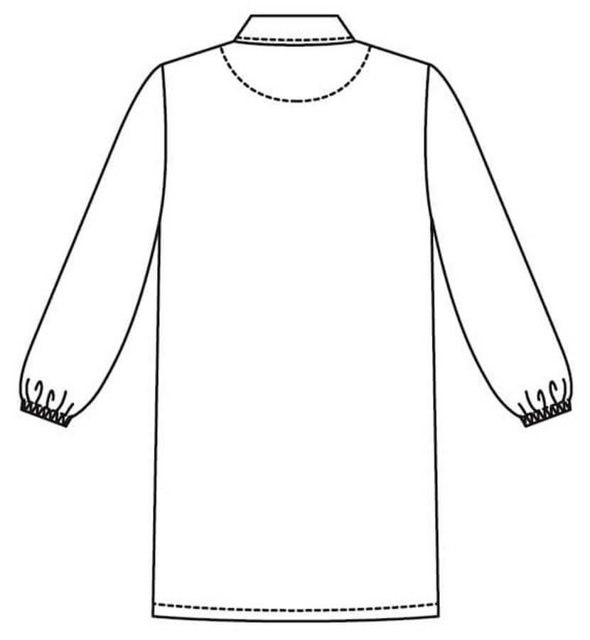 背中シルエット