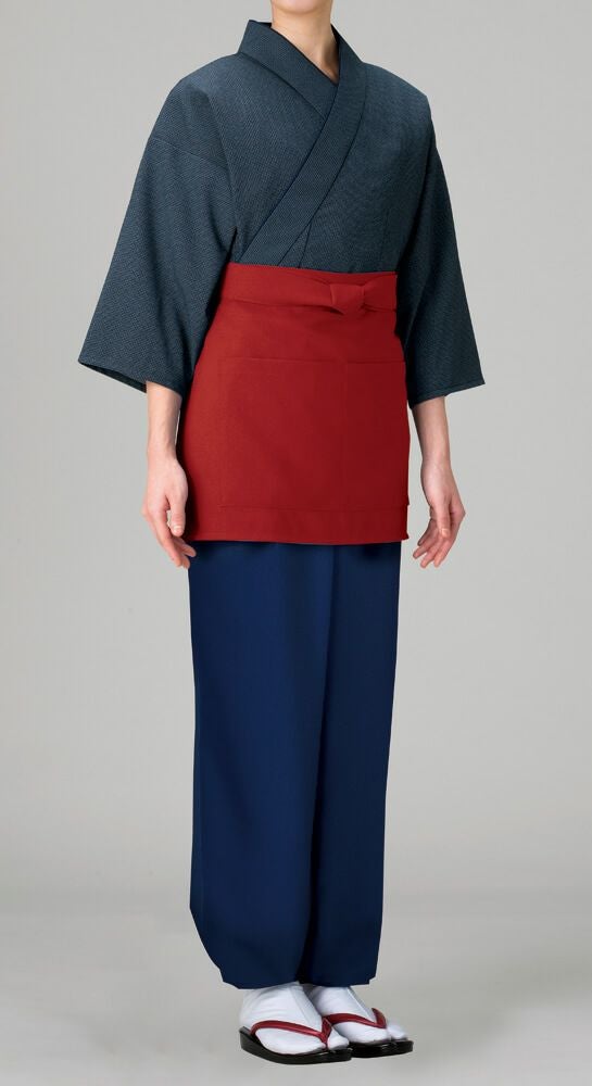 作務衣：着用写真