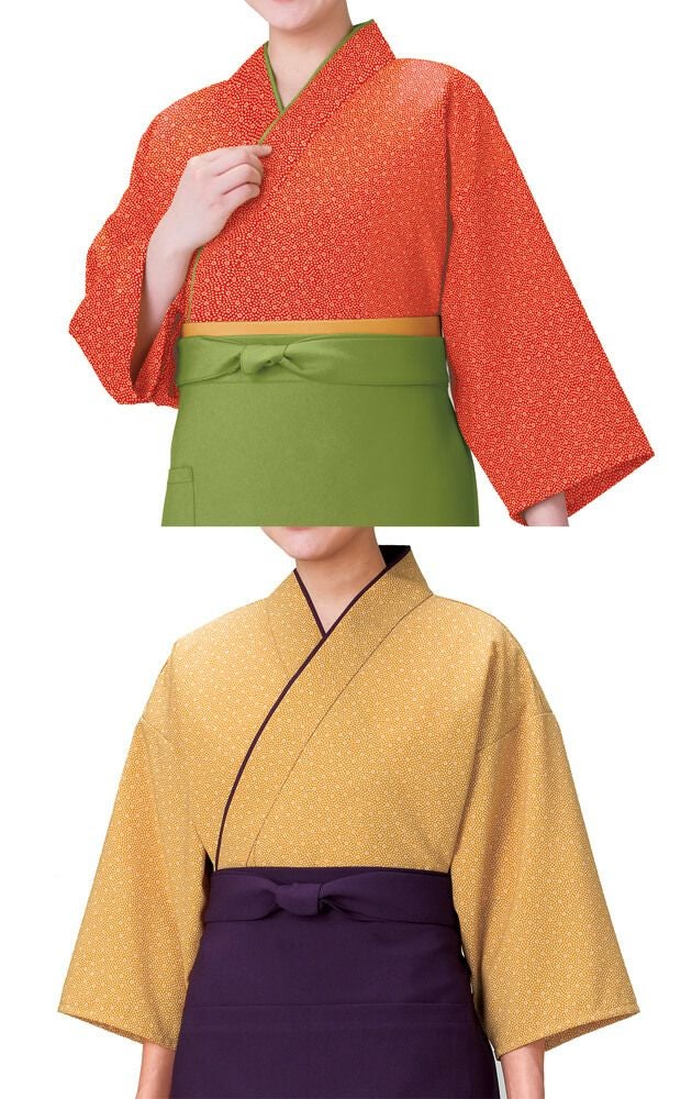 【日本製】作務衣・上着 [江戸小紋] [女性用] [KY-SJ4019-SJ4020]