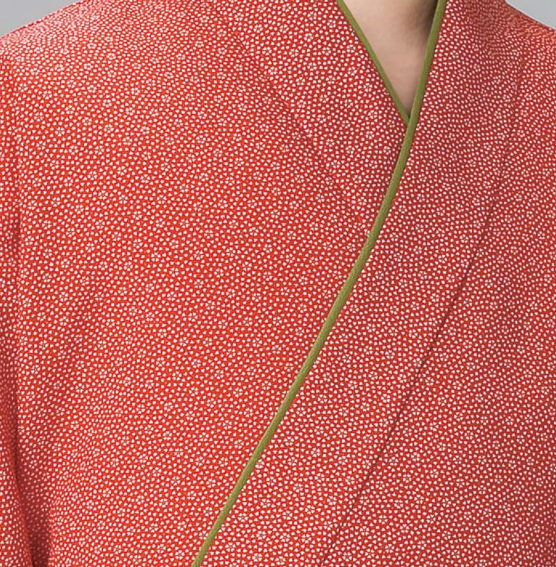 朱赤：和柄アップ写真