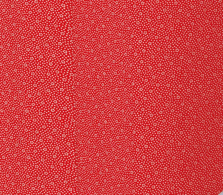 和柄アップ写真：朱赤