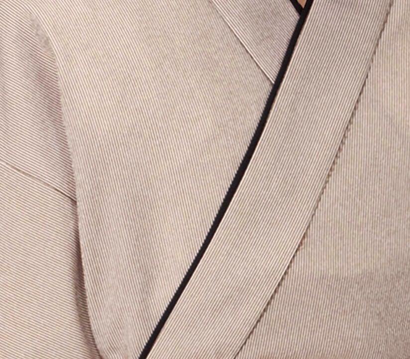 茶色：和柄アップ写真