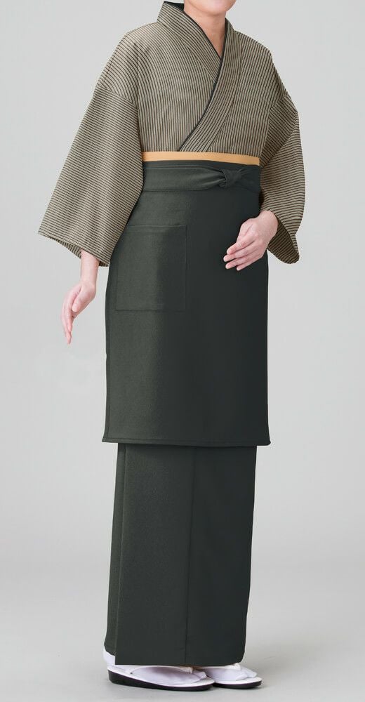 作務衣：着用写真