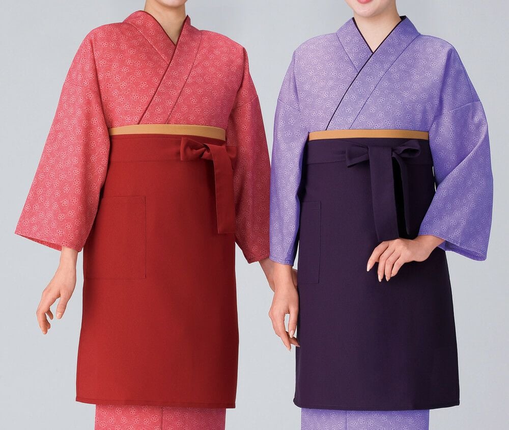 【日本製】作務衣・上着 [鮫桜] [女性用] [KY-SJ4043-SJ4044]