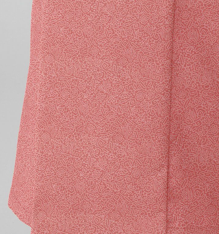 ピンク：生地アップ写真