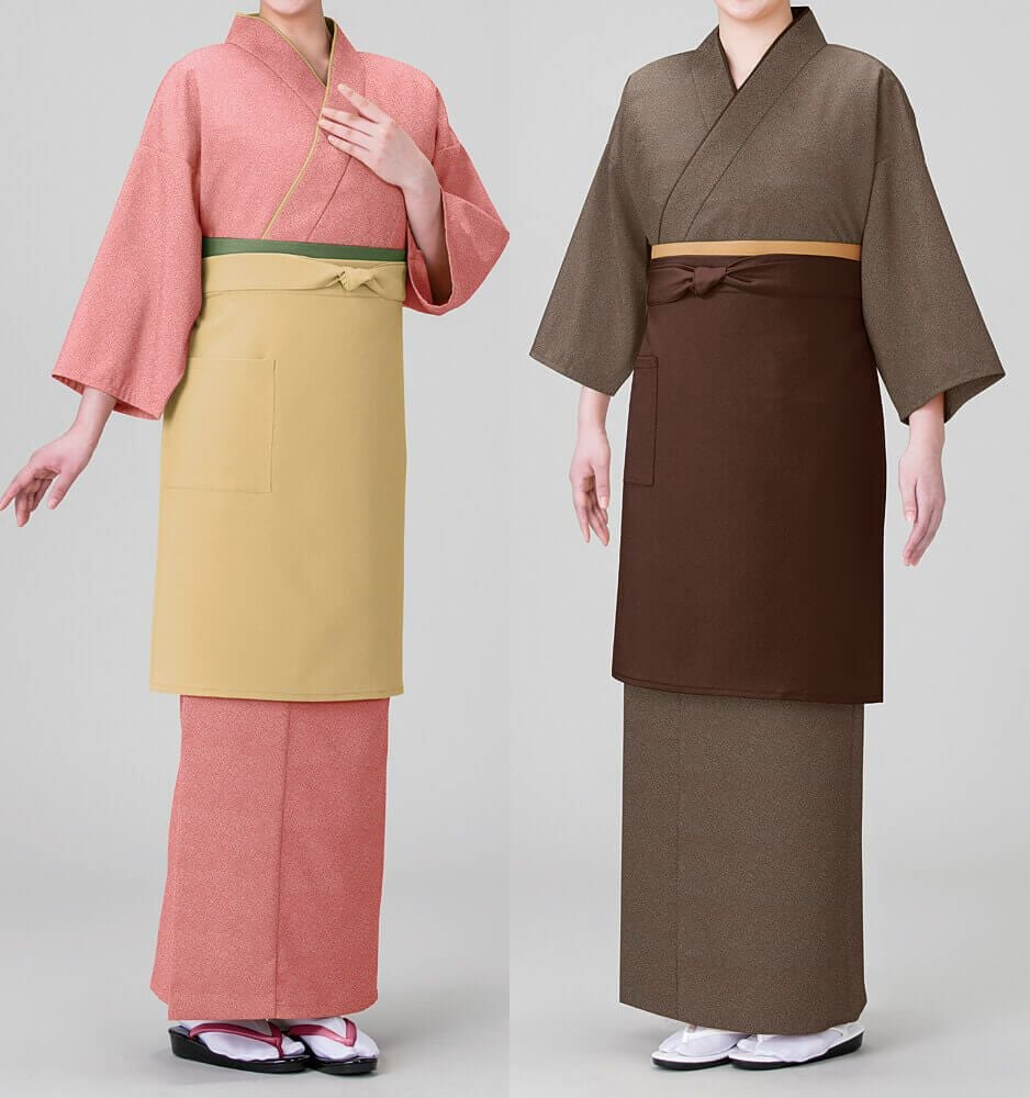作務衣・和風スカート着用写真