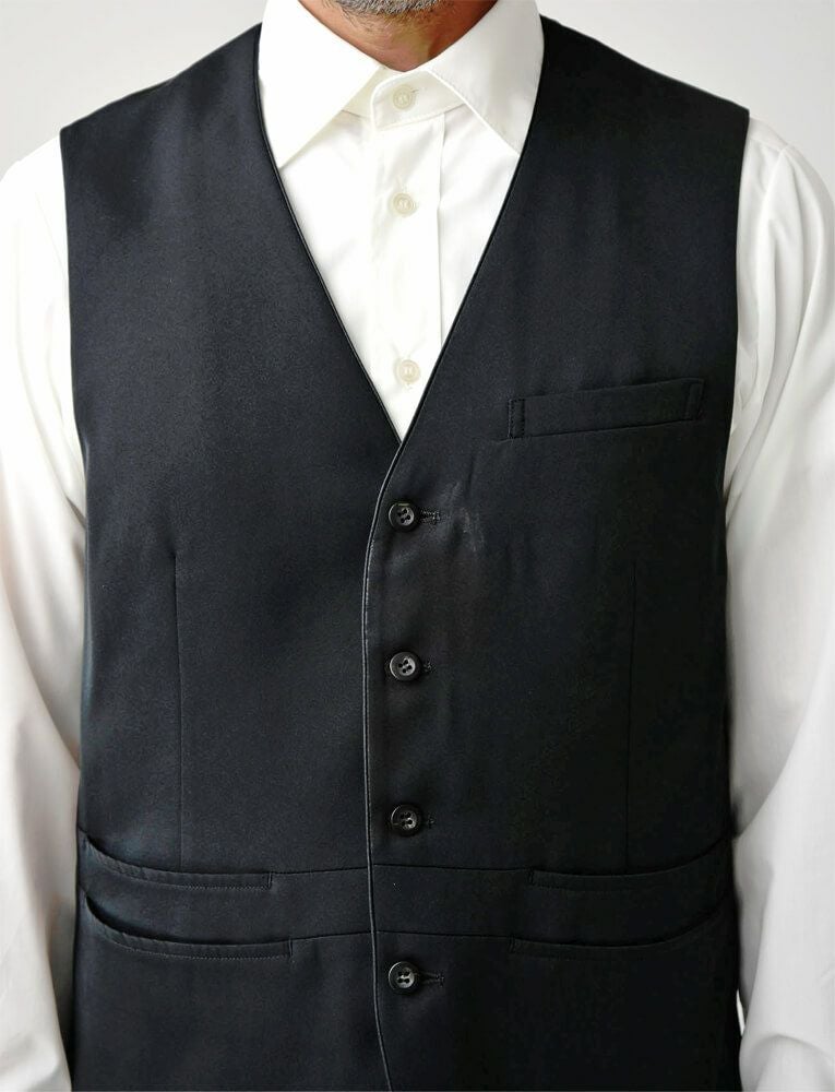 フォーマルベストの前面