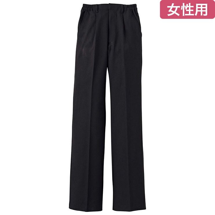 レディス黒スラックス　ブラック（黒色）