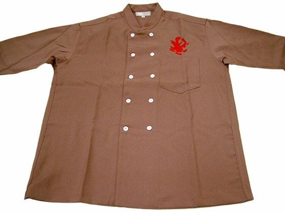 左胸部分にお店のマークをオリジナルプリント