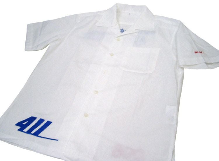 フロント部分はこんな感じで刺繍！