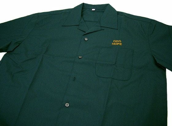 左胸にネーム刺繍！