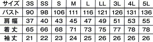 サイズ表