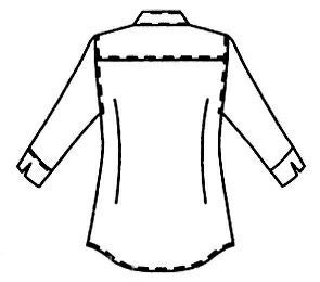 背中のイラスト画像