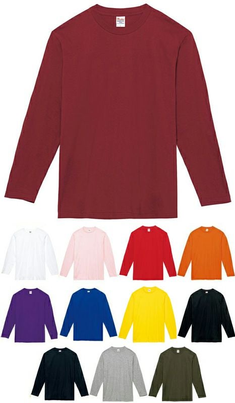  [5.6オンス] ヘビーウェイト長袖Tシャツ（中厚み） [TMS-102CVL]