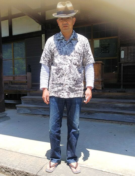 こんな感じで雪駄が到着した時にパチリと撮影いただきました！