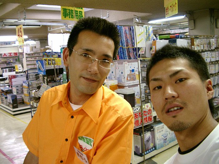 店長さんと記念撮影！