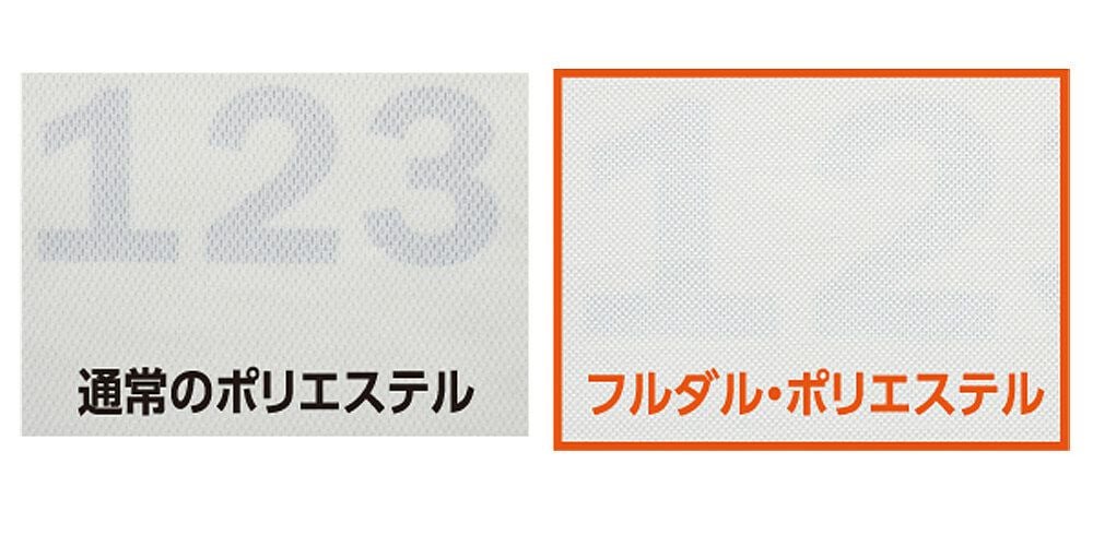 この写真のように通常の生地より透けません