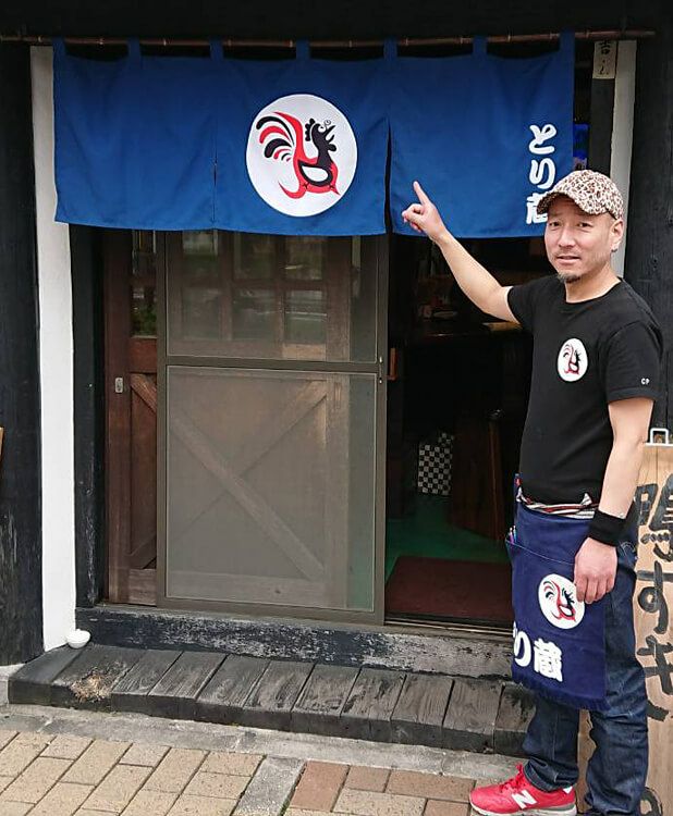 お店の入り口に掲げる外暖簾が完成！