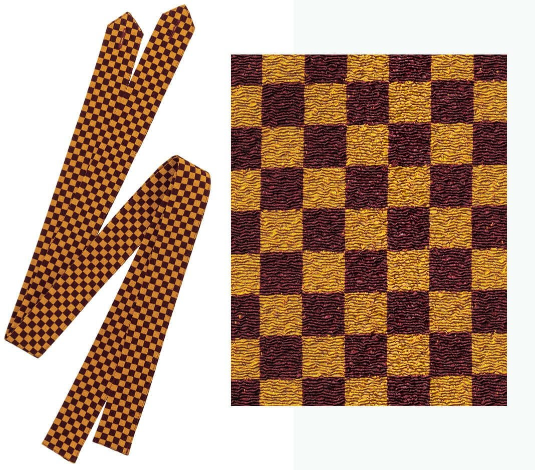 B市松文様からし