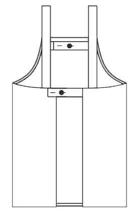 バックスタイルイラスト画像