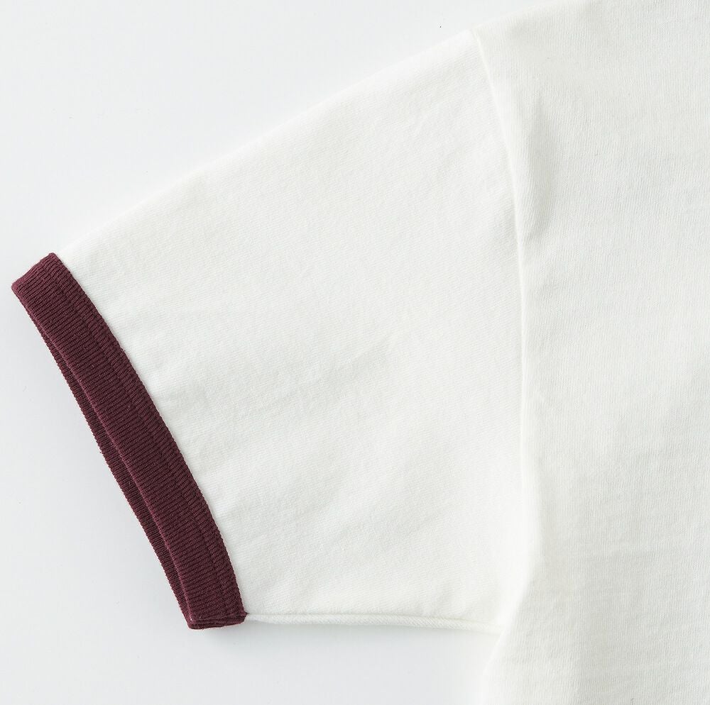 二本針バインダー仕様、袖口バインダー幅（約2cm）