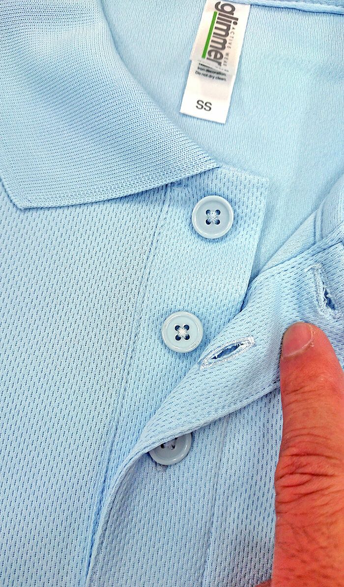 ボタンホール部分も、こんな感じで忠実に再現いたしました。