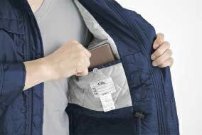 内ポケット付き