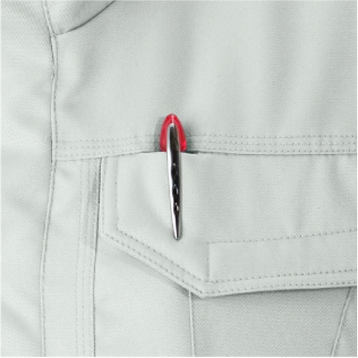 左胸ポケット（ペン差し付）